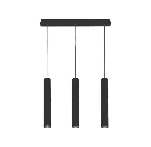Pakabinamas šviestuvas EYE BLACK III zwis GU10 7862