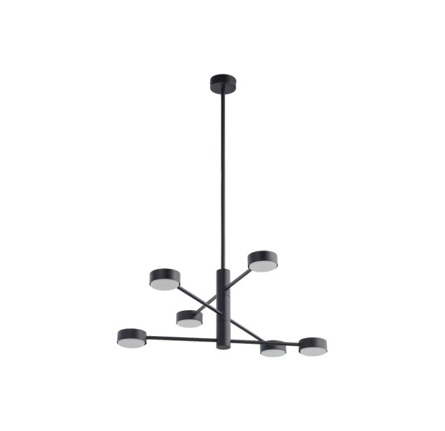 Pakabinamas šviestuvas ORBIT BLACK VI 12W GX53 7946