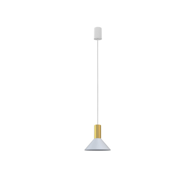 Pakabinamas HERMANOS A WHITE/SOLID BRASS 8040