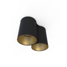 Lubinis šviestuvas EYE TONE II BLACK/GOLD