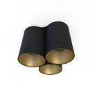 Lubinis šviestuvas EYE TONE III BLACK/GOLD