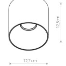 Lubinis šviestuvas POINT TONE WH/G 10W 8221