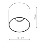 Lubinis šviestuvas POINT TONE BL/BL 10W GU10 8225