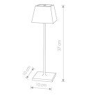 Pastatomas belaidis lauko šviestuvas MAHE LED BL Pastatomas belaidis lauko šviestuvas MAHE LED BL
