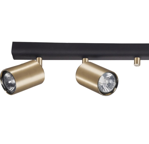Lubinis šviestuvas EYE SPOT BLACK/GOLD 6 Lubinis šviestuvas EYE SPOT BLACK/GOLD 6
