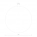 Sieninis šviestuvas RING LED MIRROR L 10278