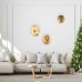 Sieninis šviestuvas RING LED WOOD M 10281