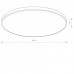 Lubinis šviestuvas AGNES ROUND LED PRO 64W 4000K 