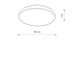 Lubinis šviestuvas AGNES ROUND LED PRO WH 22W 3000K IP44