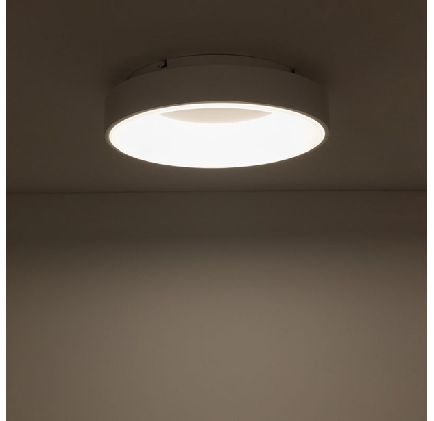 Lubinis šviestuvas NIKKI ROUND LED WHITE 32W 3000K