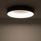 Lubinis šviestuvas NIKKI ROUND LED BLACK 48W 3000K