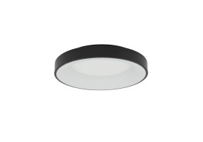Lubinis šviestuvas NIKKI ROUND LED BLACK 48W 3000K
