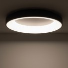 Lubinis šviestuvas NIKKI ROUND LED BLACK 60W 3000K