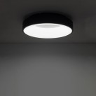 Lubinis šviestuvas NIKKI ROUND LED BLACK 32W 4000K