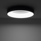 Lubinis šviestuvas NIKKI ROUND LED BLACK 48W 4000K