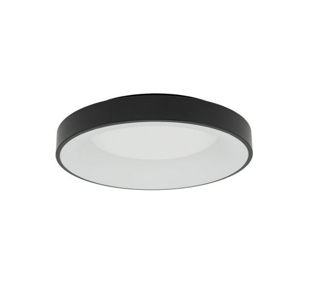 Lubinis šviestuvas NIKKI ROUND LED BLACK 48W 4000K