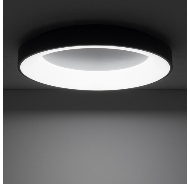 Lubinis šviestuvas NIKKI ROUND LED BLACK 60W 4000K Lubinis šviestuvas NIKKI ROUND LED BLACK 60W 4000K
