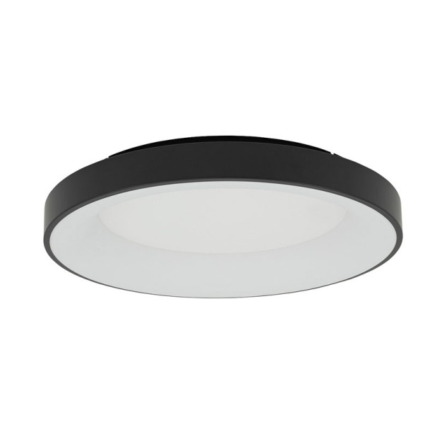 Lubinis šviestuvas NIKKI ROUND LED BLACK 60W 4000K Lubinis šviestuvas NIKKI ROUND LED BLACK 60W 4000K