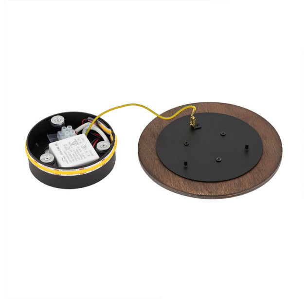 Sieninis šviestuvas RING TIMBER LED S 3000K 7W 11288 Sieninis šviestuvas RING TIMBER LED S 3000K 7W 11288