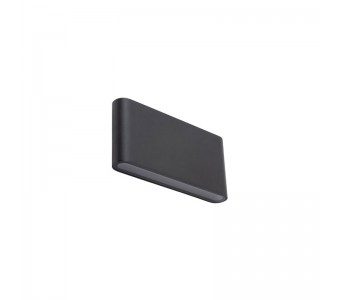 Sieninis šviestuvas SEMI LED M BLACK