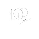 Įleidžiamas lauko šviestuvas ABBY LED 3W IP54 3000K 11528 Įleidžiamas lauko šviestuvas ABBY LED 3W IP54 3000K 11528