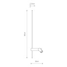 Sieninis šviestuvas EASY LED LEFT 3000K 11W 11578 Sieninis šviestuvas EASY LED LEFT 3000K 11W 11578