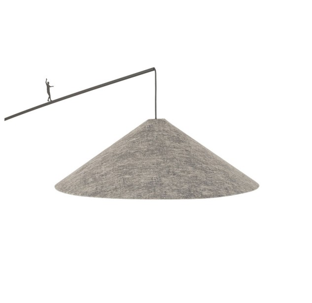 Pastatomas šviestuvas POISE umbra gray A E27 25W 11767 Pastatomas šviestuvas POISE umbra gray A E27 25W 11767