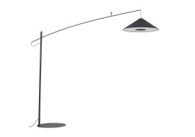 Pastatomas šviestuvas POISE black A E27 11768