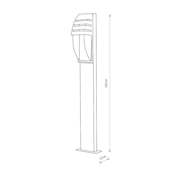  Pastatomas lauko šviestuvas MISTRAL I 3394