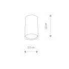 EYE white S ceiling light EYE white S ceiling light