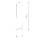EYE white M ceiling light EYE white M ceiling light