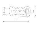 Led lemputė G9, 4W, 3000K, White