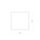 Įleidžiamas šviestuvas CL ITAKA LED 3000K 40W 100° 8456