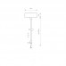 Lubinio šviestuvo tvirtinimo elementas PROFILE POWER SUPPLY KIT IP20 9238