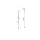 Lubinio šviestuvo tvirtinimo elementas PROFILE POWER SUPPLY KIT IP20 9238 Lubinio šviestuvo tvirtinimo elementas PROFILE POWER SUPPLY KIT IP20 9238