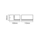 Sieninis šviestuvas ENDURA 3000K 7.5W 4058075205130 Sieninis šviestuvas ENDURA 3000K 7.5W 4058075205130