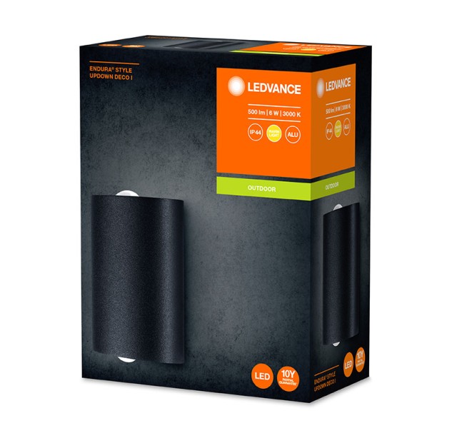 Sieninis šviestuvas ENDURA 3000K 6W 4058075205529 Sieninis šviestuvas ENDURA 3000K 6W 4058075205529