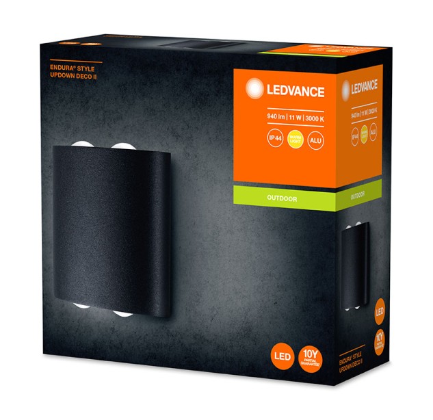Sieninis šviestuvas ENDURA 3000K 10.5W 4058075205543 Sieninis šviestuvas ENDURA 3000K 10.5W 4058075205543