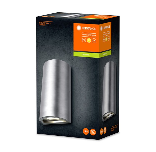 Sieninis šviestuvas ENDURA 3000K 12W 4058075205604 Sieninis šviestuvas ENDURA 3000K 12W 4058075205604