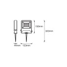 Lauko prožektorius ENDURA 3000K 20W 4058075206861 Lauko prožektorius ENDURA 3000K 20W 4058075206861