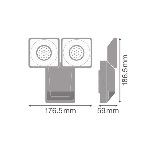 Sieninis šviestuvas ENDURA PRO 4000K 16W 4058075228924 Sieninis šviestuvas ENDURA PRO 4000K 16W 4058075228924