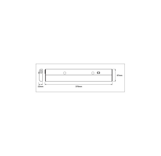 Lubinis šviestuvas LINEAR LED FLAT 6W 3000K 4058075264144 Lubinis šviestuvas LINEAR LED FLAT 6W 3000K 4058075264144