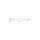 Lubinis šviestuvas LINEAR LED FLAT 12W 3000K 4058075264410 Lubinis šviestuvas LINEAR LED FLAT 12W 3000K 4058075264410