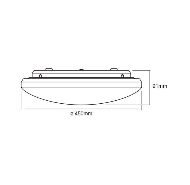 Lubinis šviestuvas ORBIS® SPARKLE 24W 3000K 4058075633155 Lubinis šviestuvas ORBIS® SPARKLE 24W 3000K 4058075633155