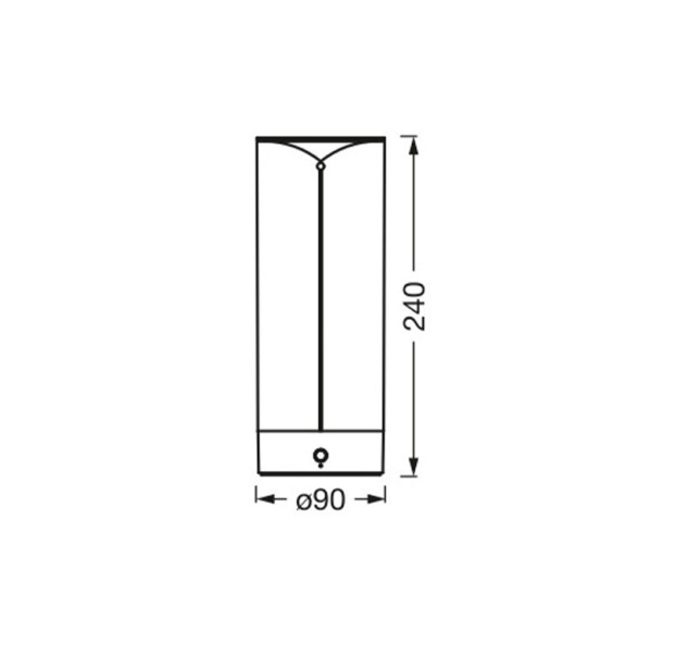 Stalinis šviestuvas DECOR FILAMENT 1.2W 2700K 4058075832916 dimeriuojamas