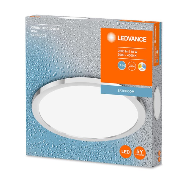 Lubinis šviestuvas ORBIS DISC 18W 3000K-4000K 4099854096136 Lubinis šviestuvas ORBIS DISC 18W 3000K-4000K 4099854096136