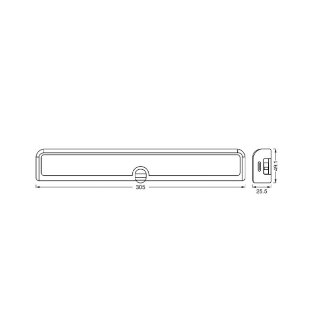 Lubinis šviestuvas LINEAR LED FLIP 4.5W 3000K 4099854096570 dimeriuojamas Lubinis šviestuvas LINEAR LED FLIP 4.5W 3000K 4099854096570 dimeriuojamas