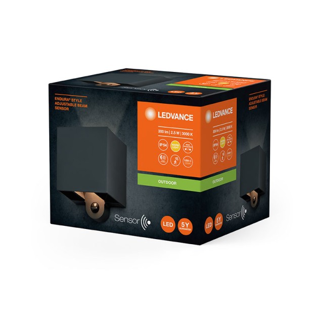 Sieninis šviestuvas ENDURA 3000K 2.5W 4099854185403 Sieninis šviestuvas ENDURA 3000K 2.5W 4099854185403