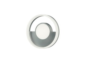Sieninis šviestuvas ELISA 3000K-4000K 20W AP.ELISA/SILVER dimeriuojamas