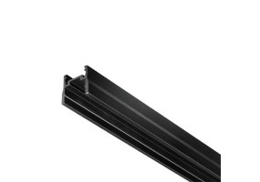 Lauko magnetinės sistemos OUTY bėgelis 1m IP65 juodas OTEBINS1N